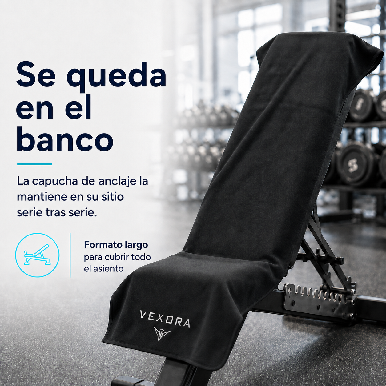 Vexora — Sporthandtuch mit Kapuze