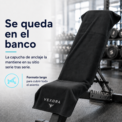 Vexora — Sporthandtuch mit Kapuze