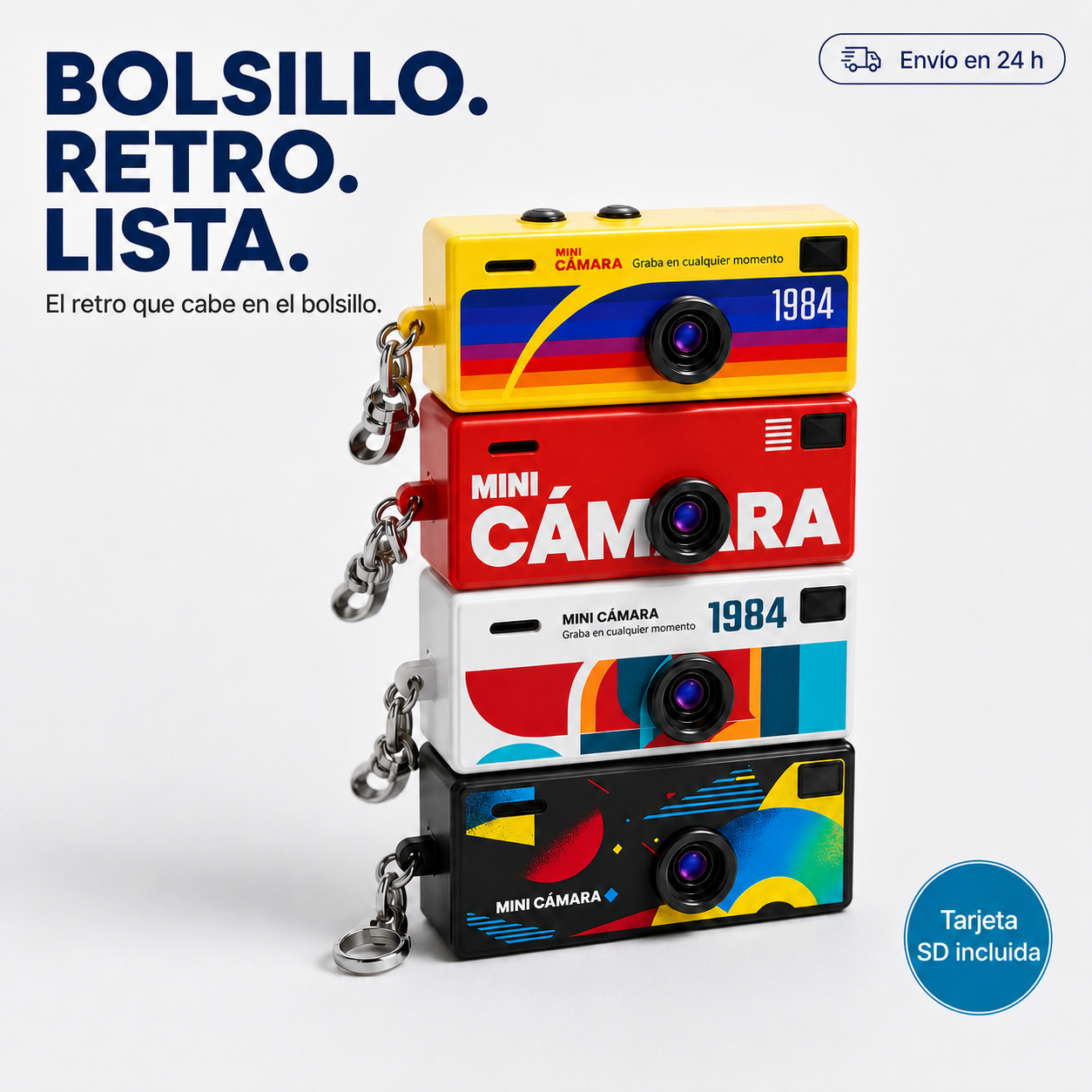 Retro-Kamera im Taschenformat