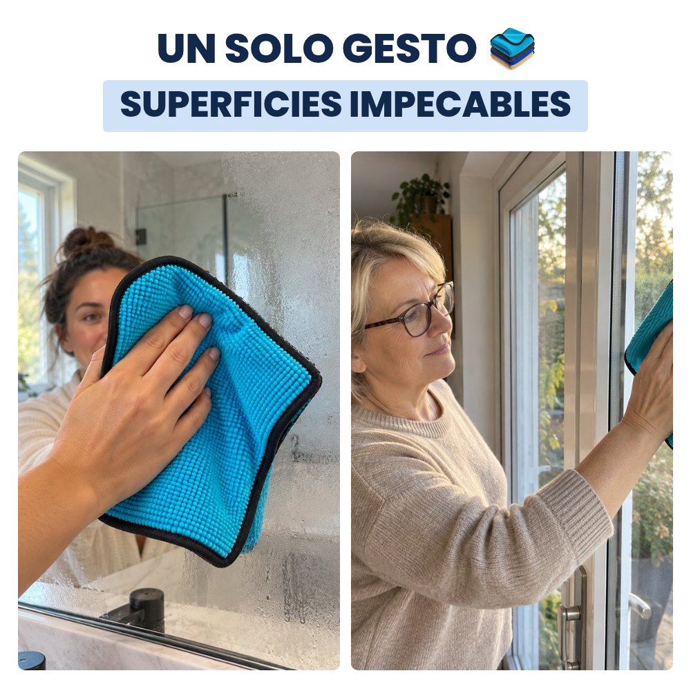 Un solo gesto superficies impecables