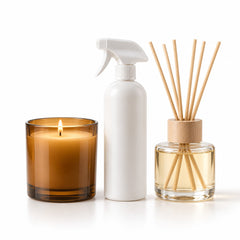 Duftkerzen, Sprays und Diffuser
